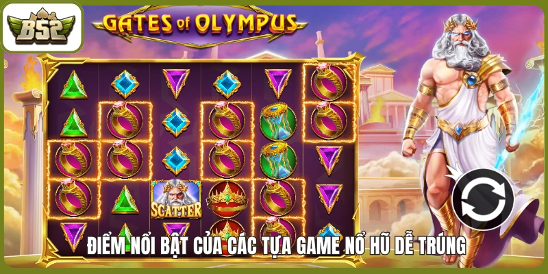 Top 5 game Nổ Hũ dễ trúng tại B52 club bet thủ nên biết 3 Điểm nổi bật của các tựa game Nổ Hũ dễ trúng